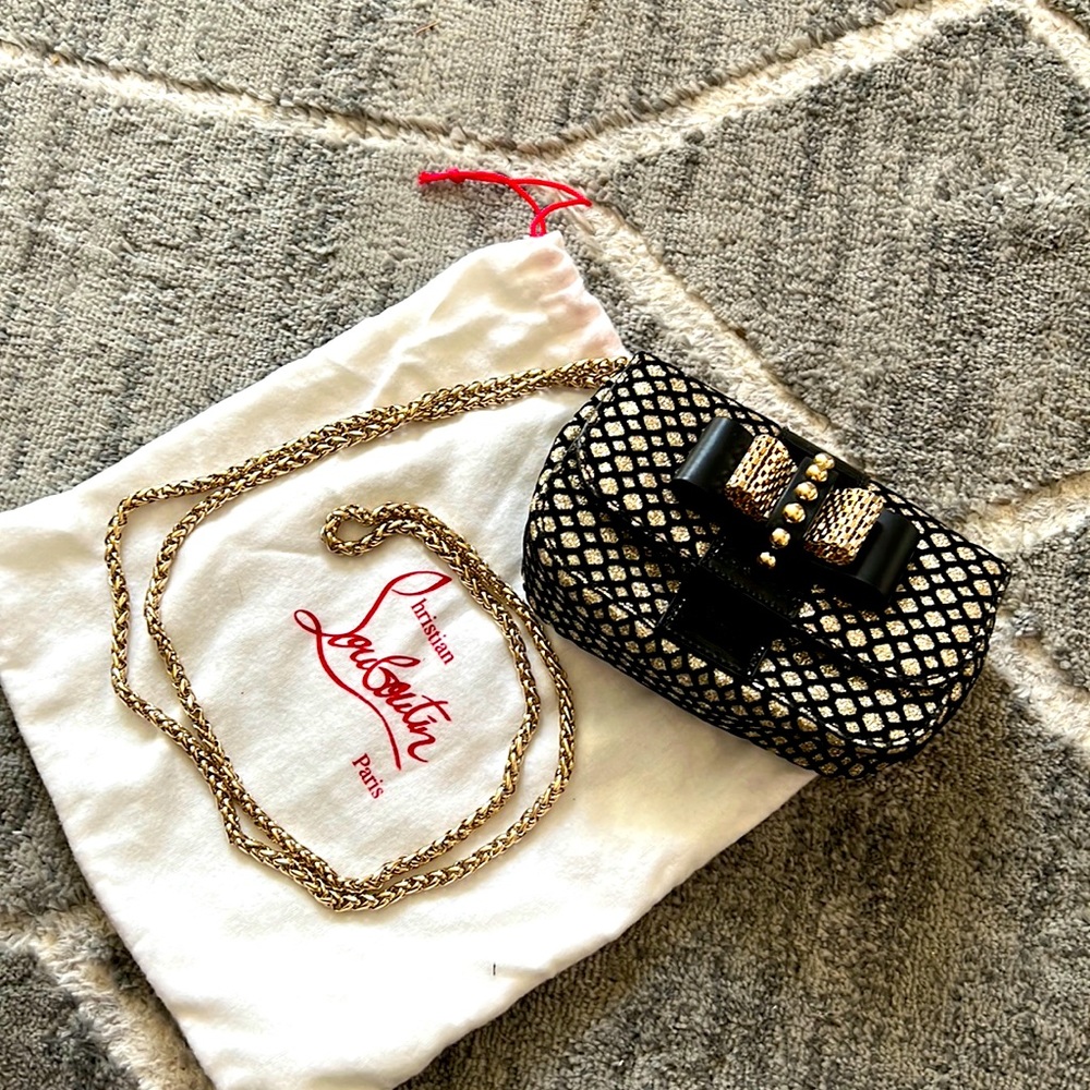 Louboutin crossbody bag